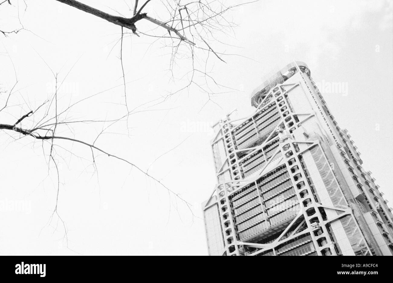 Hong Kong la sede centrale della banca Foto Stock