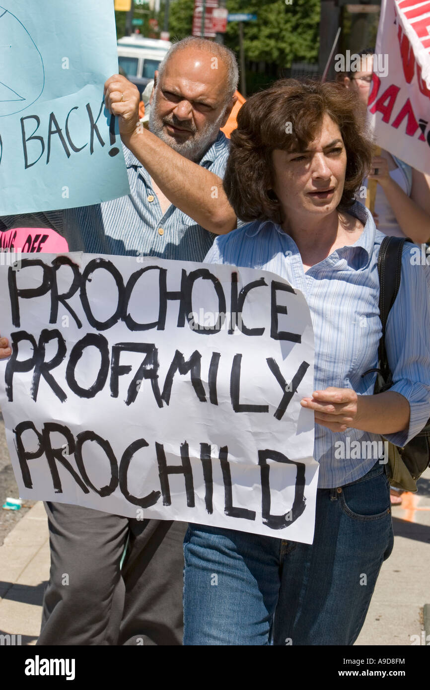 Detroit Michigan donne rally per mantenere abotion legal Foto Stock