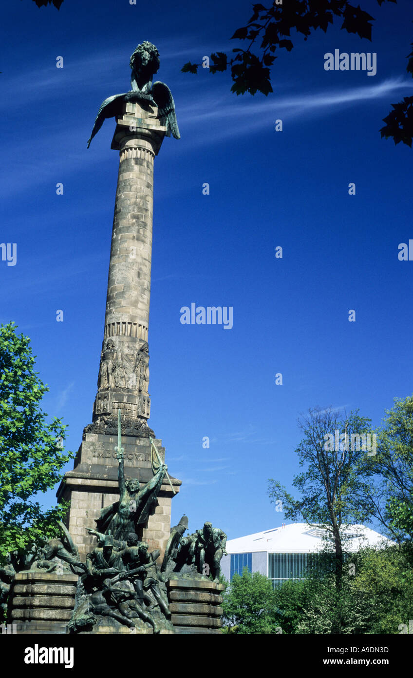 Rotunda da Boavista di Porto Portogallo Foto Stock