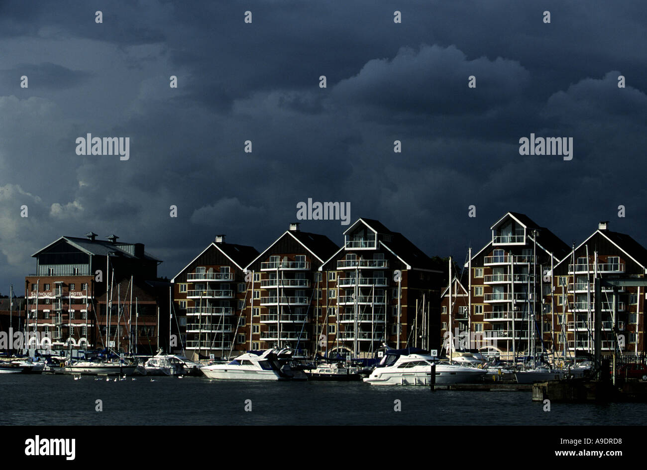 Neptune Quay, Ipswich, Suffolk, Regno Unito. Foto Stock