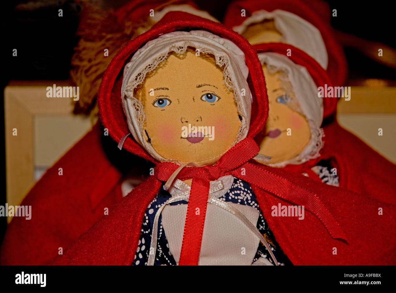 Virginia Jamestowne storico Jamestown sbarco regalo bambole del negozio Foto Stock