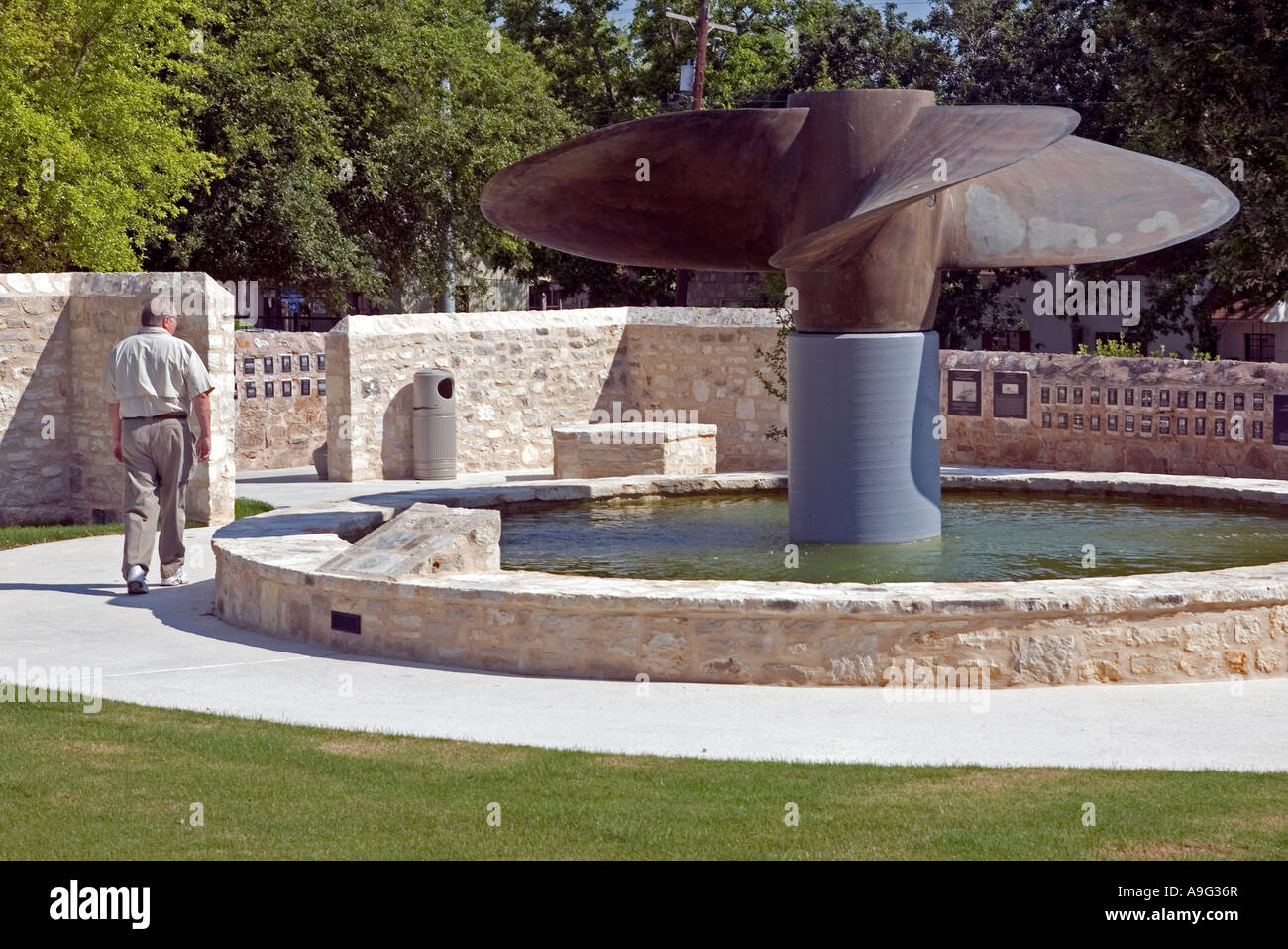 Museo della Guerra del Pacifico in Fredericksburg Texas Foto Stock