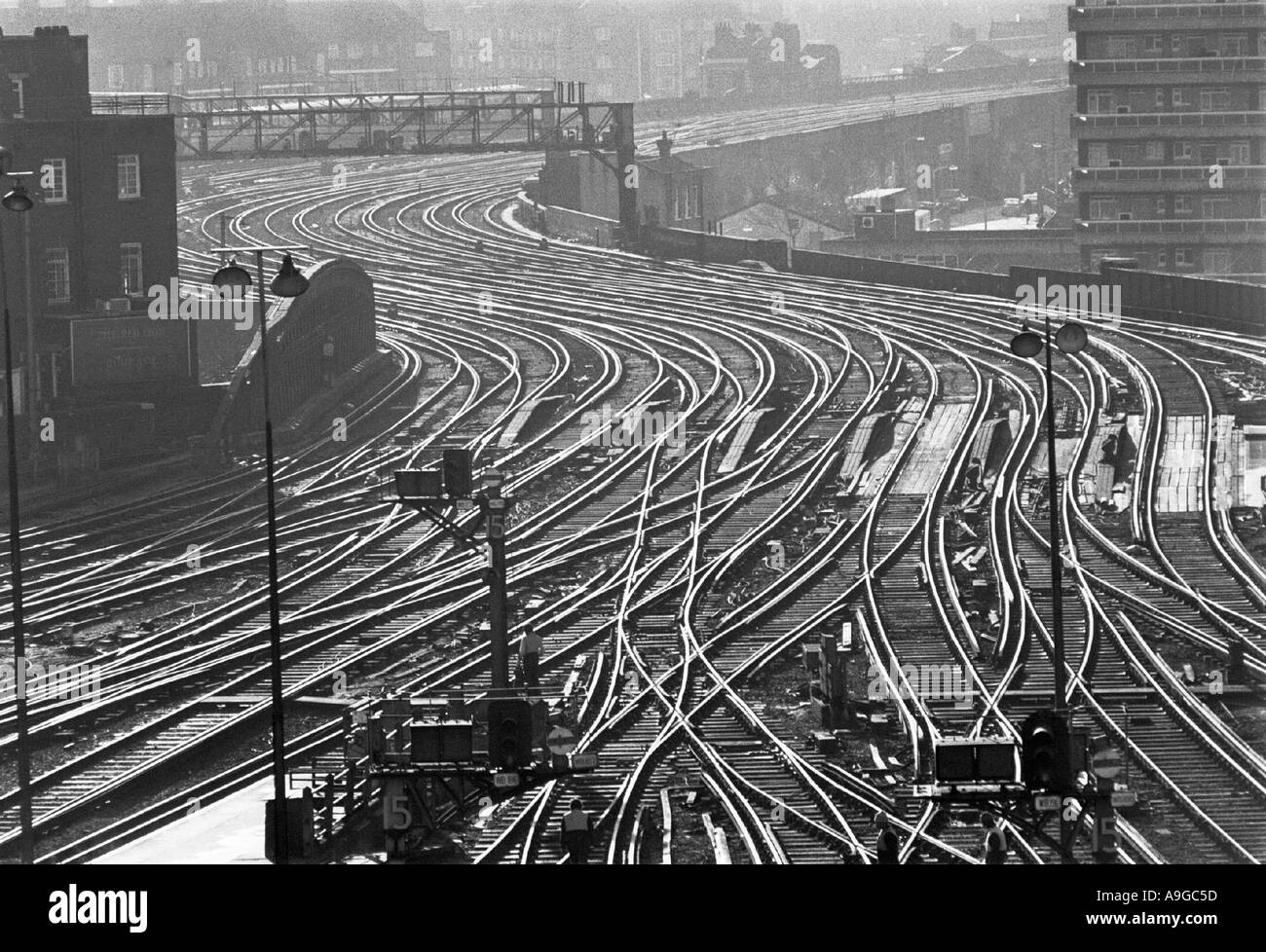 No treni oggi Foto Stock