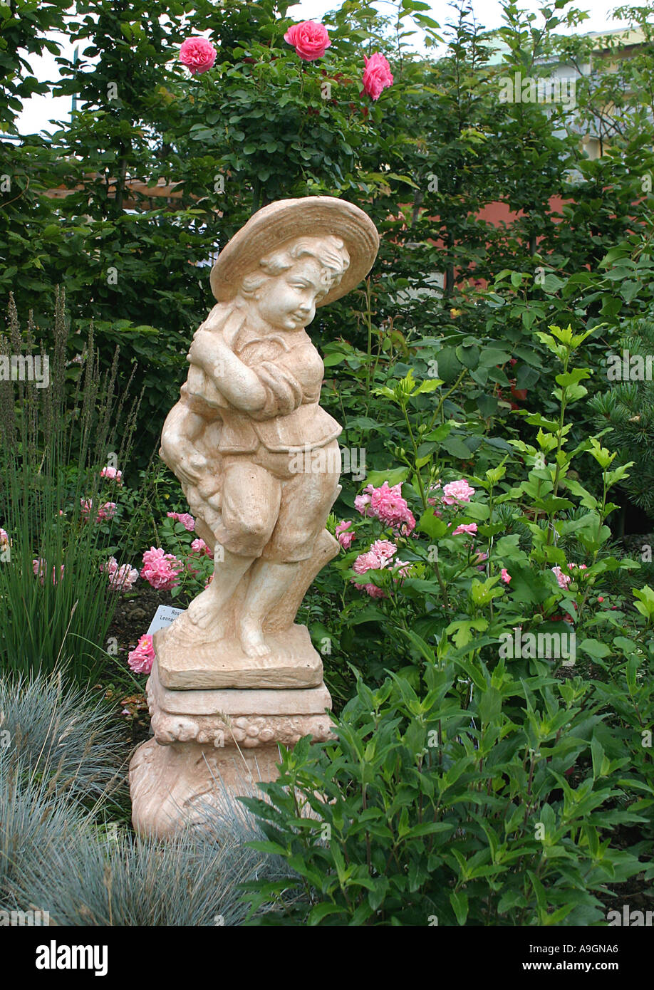 Decorazione del giardino, giardino statua Foto Stock