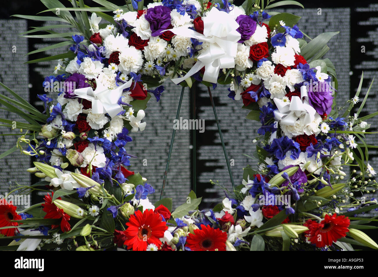 Il Viet Nam War Memorial Foto Stock