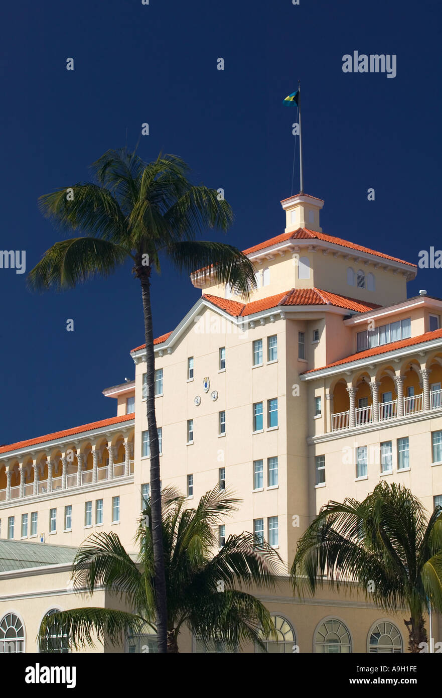 Colonial Hilton Hotel di Nassau, Bahamas, dei Caraibi Foto Stock