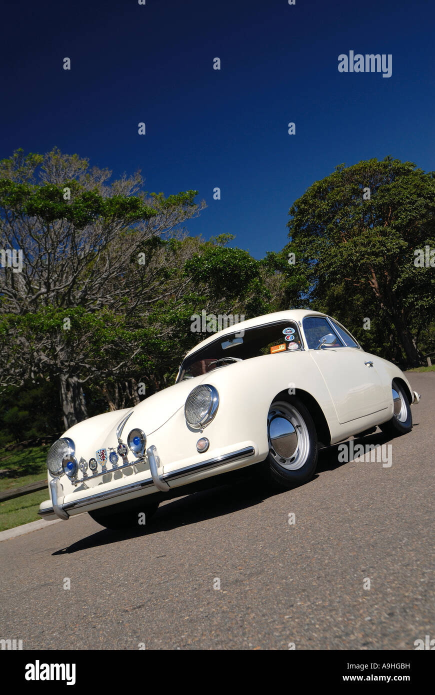 Classic Porsche 356 Carrera Coupe Foto Stock