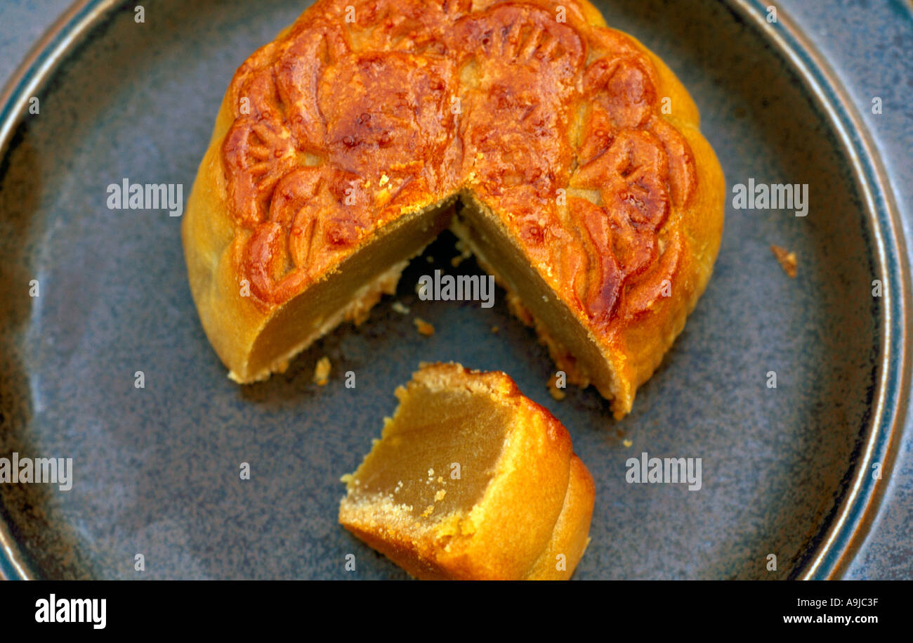 Hong Kong Cina torta luna Anno Nuovo Cinese Foto Stock