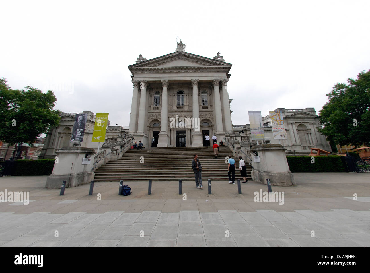 La Galleria d'arte Tate Britain a Londra REGNO UNITO Foto Stock