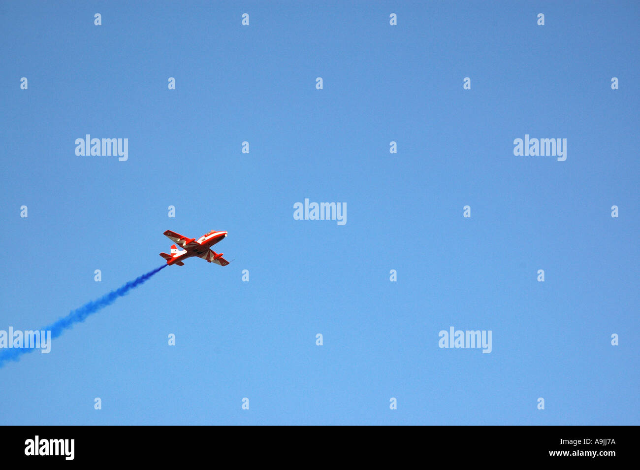 Air Show di Air Force India a Marine Drive Bombay ora Mumbai India Maharashtra su 17 ottobre 2004 Foto Stock