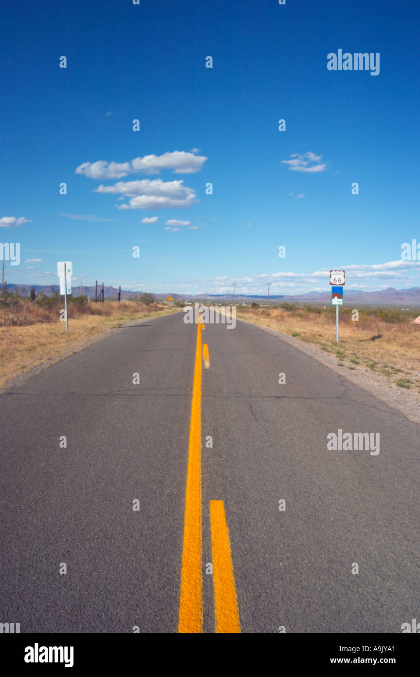 Route 66 Road USA Foto Stock
