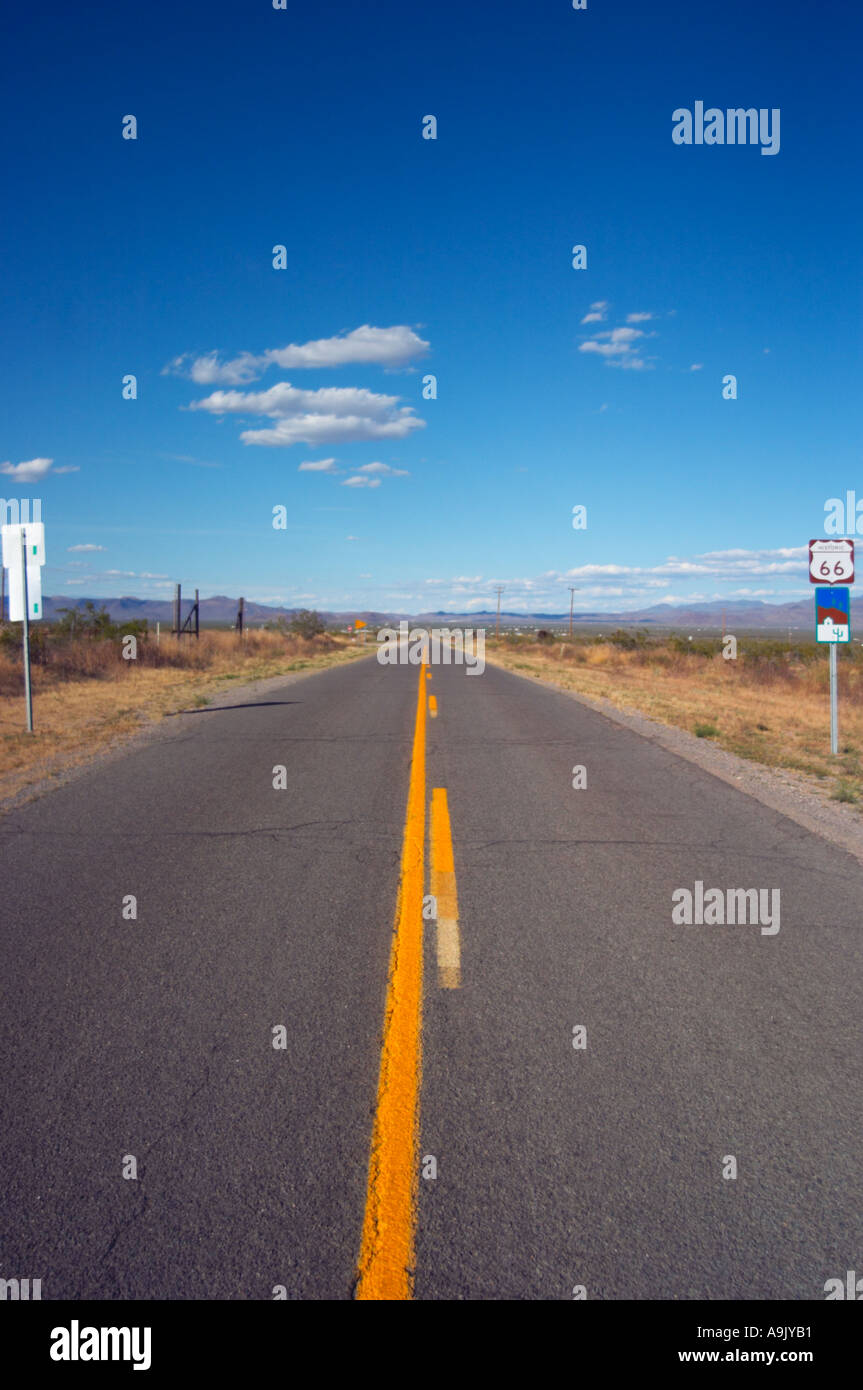 Route 66 Road USA Foto Stock