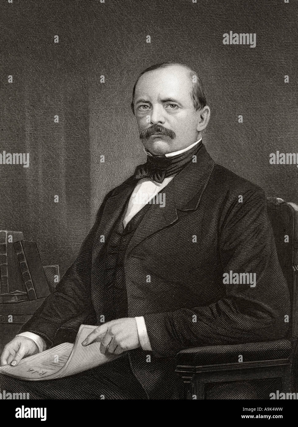 Otto Eduard Leopold, Principe von Bismarck, Duca di Lauenburg, Conte von Bismarck Schönhausen, 1815 - 1898. Foto Stock