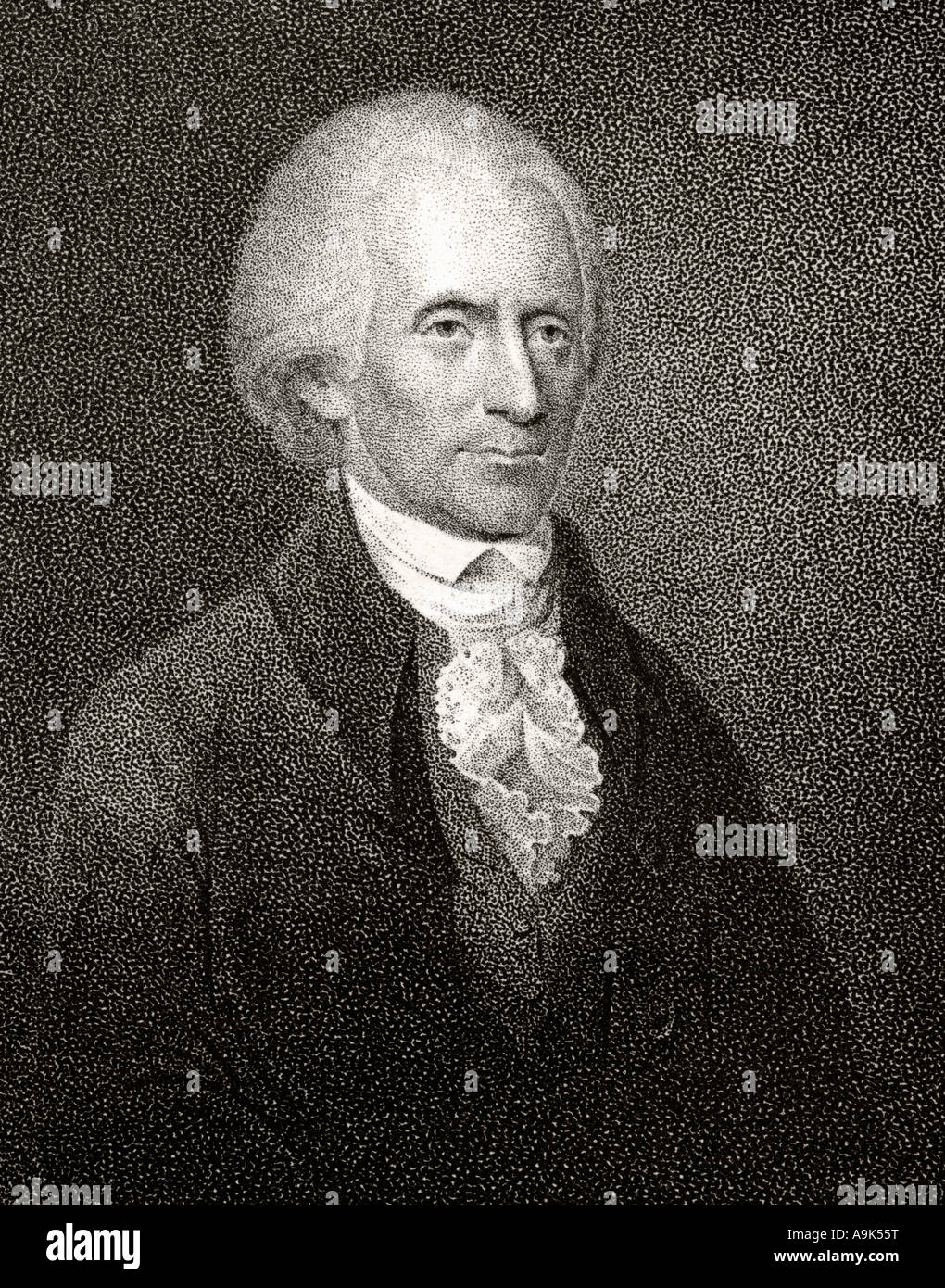 Richard Henry Lee, 1732-1794. Statista americano e Padre fondatore. Foto Stock