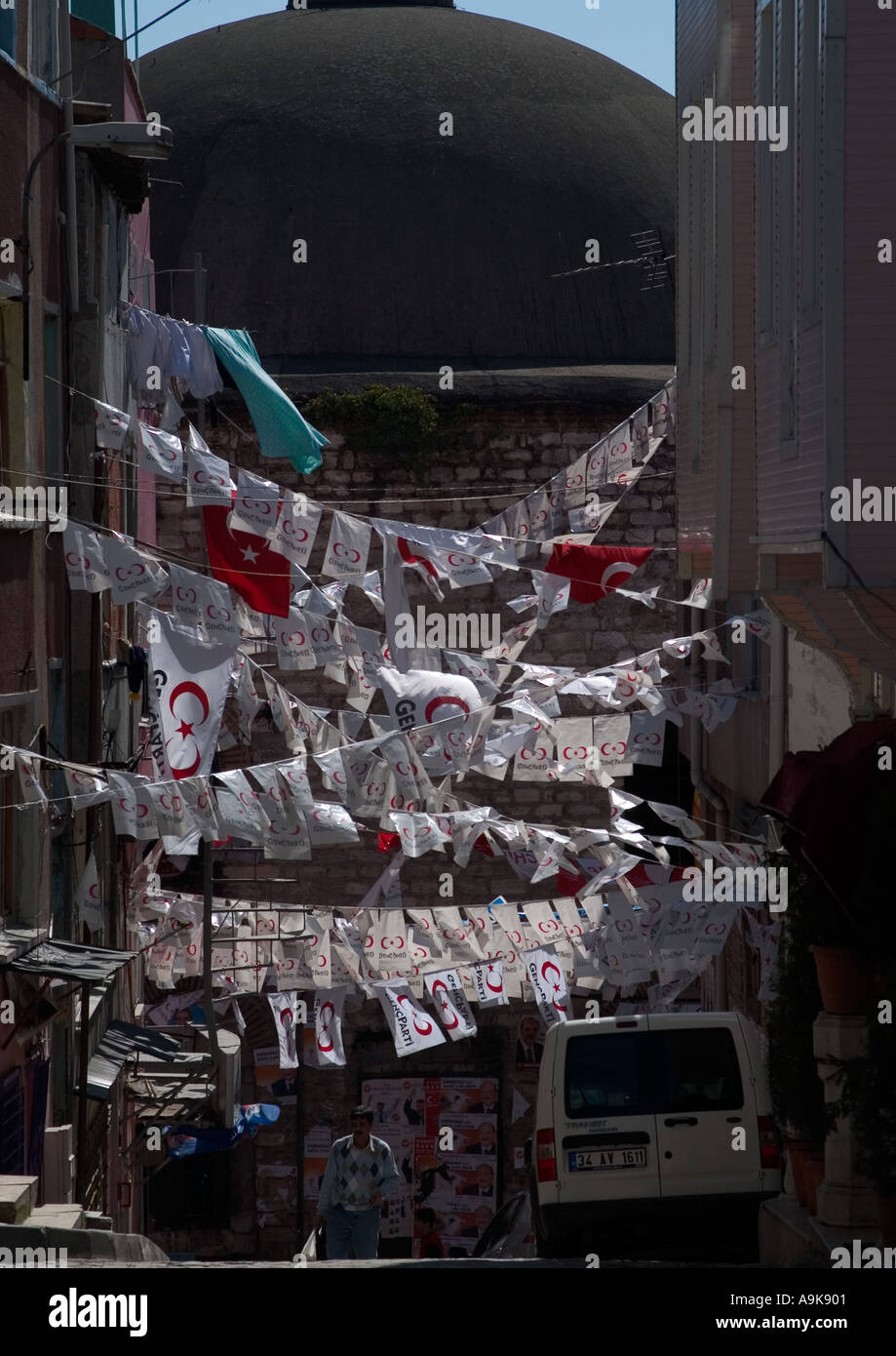 Elezioni I stanbul Foto Stock