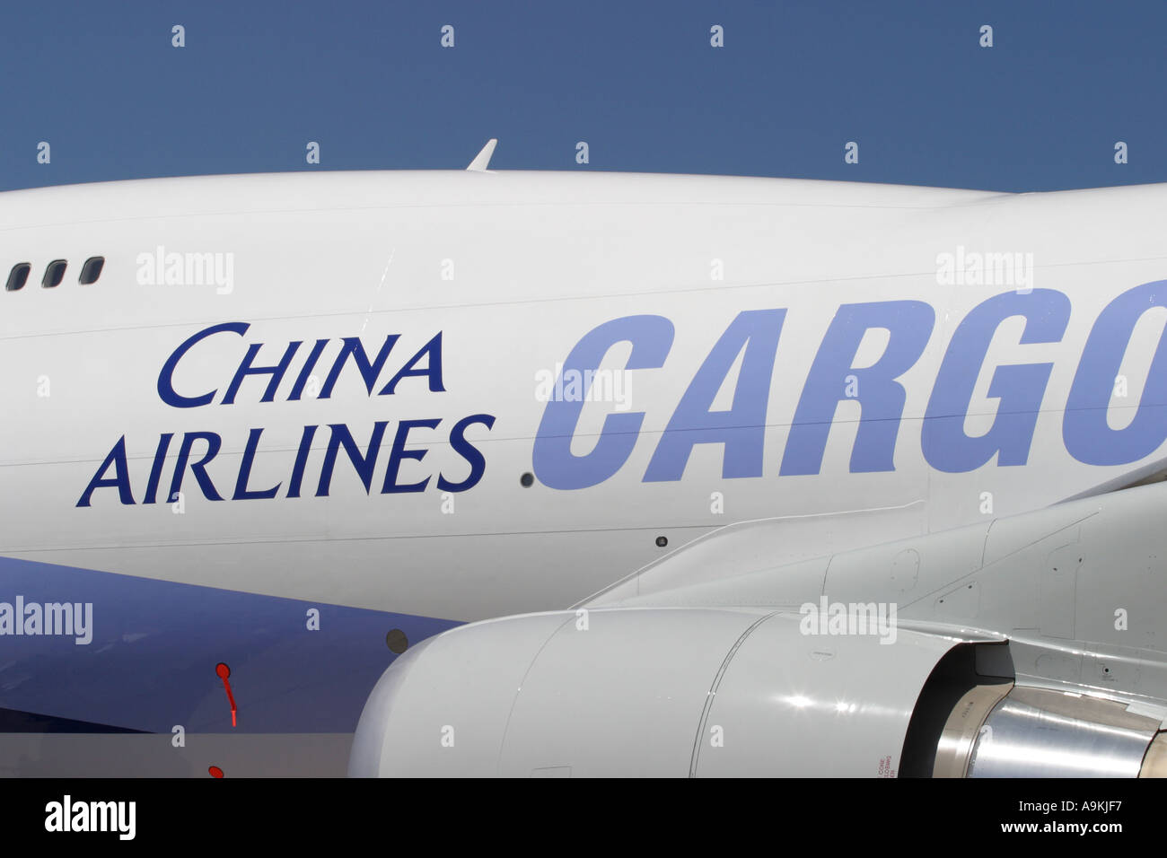 Boeing 747 cargo aereo di linea cargo della China Airlines Foto Stock