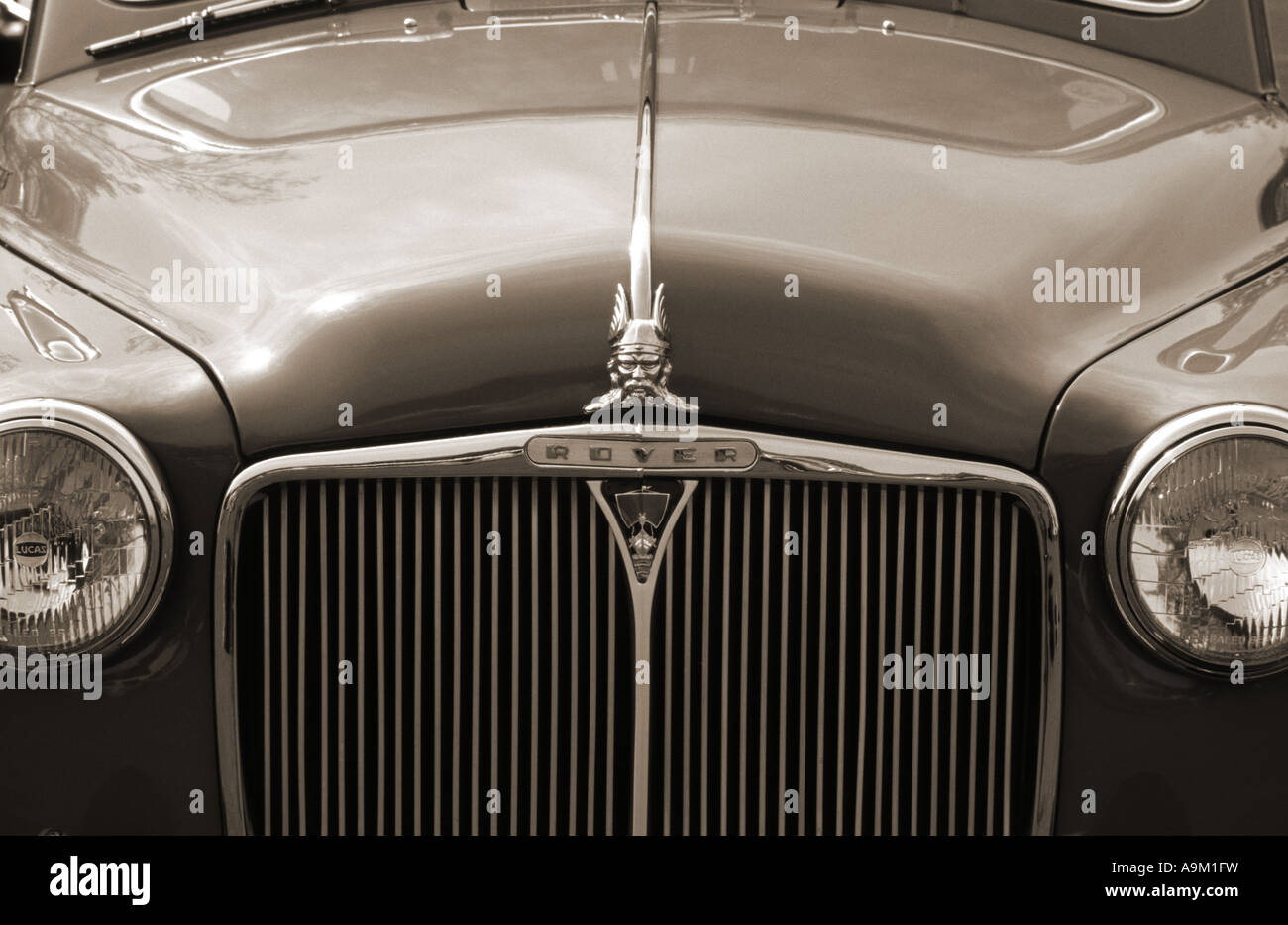 Rover 110 P4. Inglese Il costruttore di auto 1904. Rover auto auto badge marque British maker motif Foto Stock