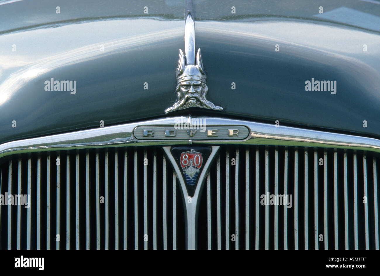 Rover 80 P4. Inglese Il costruttore di auto 1904. Rover auto auto badge marque British maker motif Foto Stock