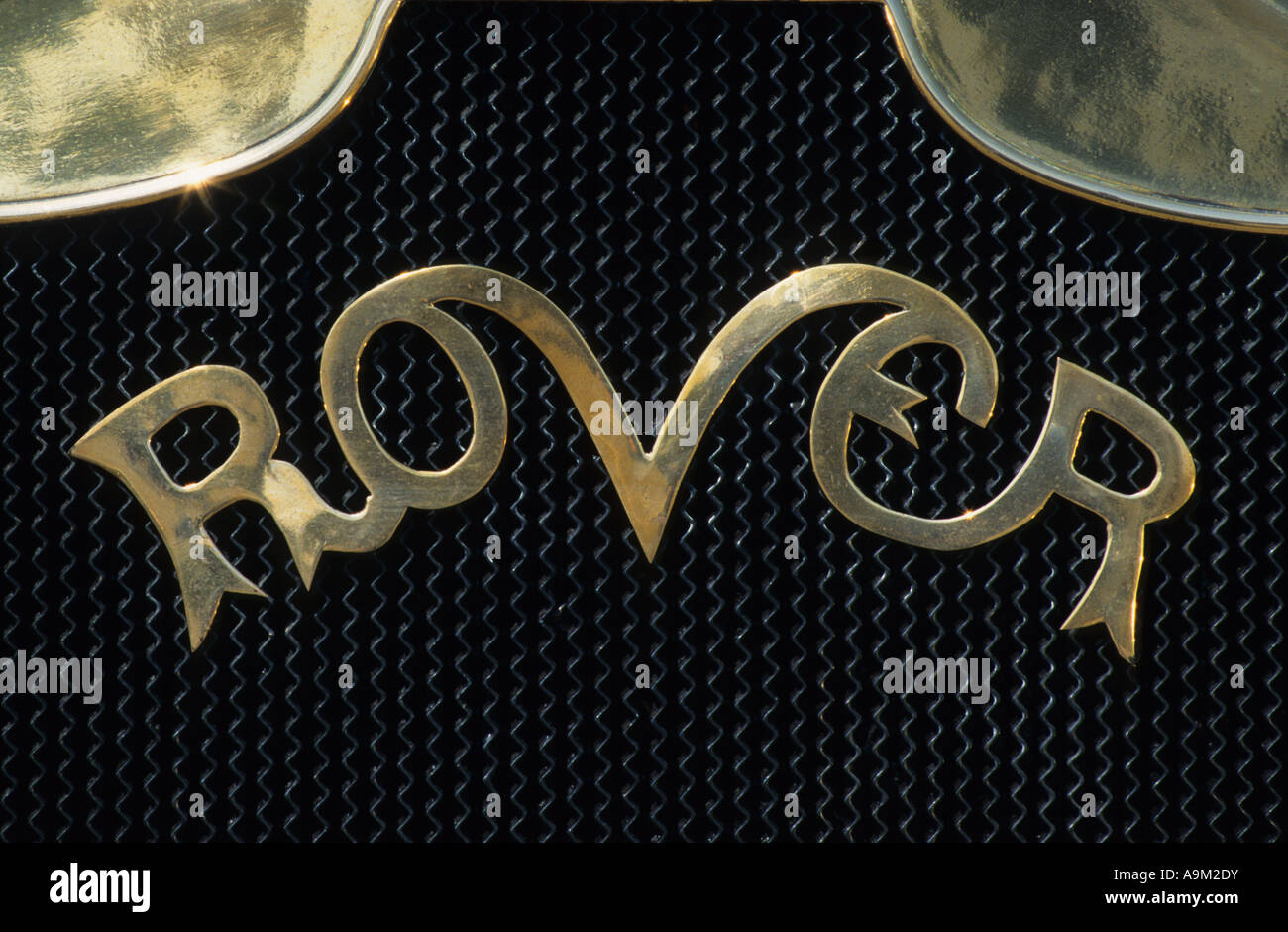 Rover 20HP del 1907. Inglese Il costruttore di auto 1904. Rover auto auto badge marque British maker motif Foto Stock