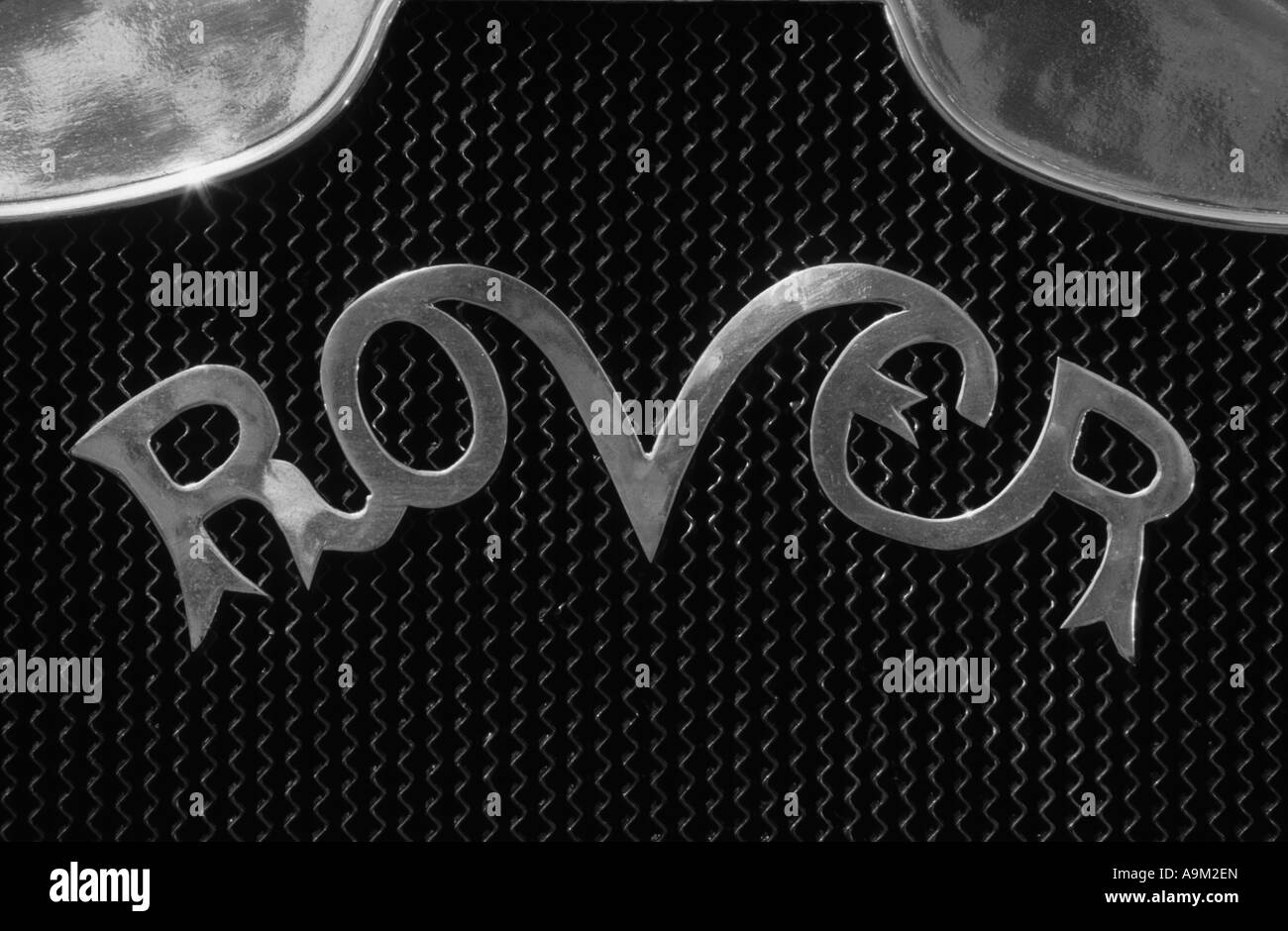 Rover 20HP del 1907. Inglese Il costruttore di auto 1904. Rover auto auto badge marque British maker motif Foto Stock