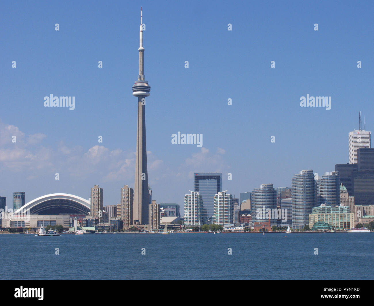 Toronto CN Tower Ontario Canada Foto Stock