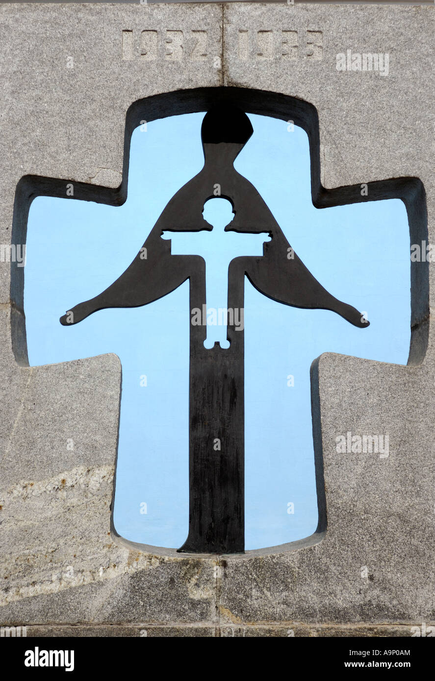 Spirituale religioso croce concettuale Foto Stock