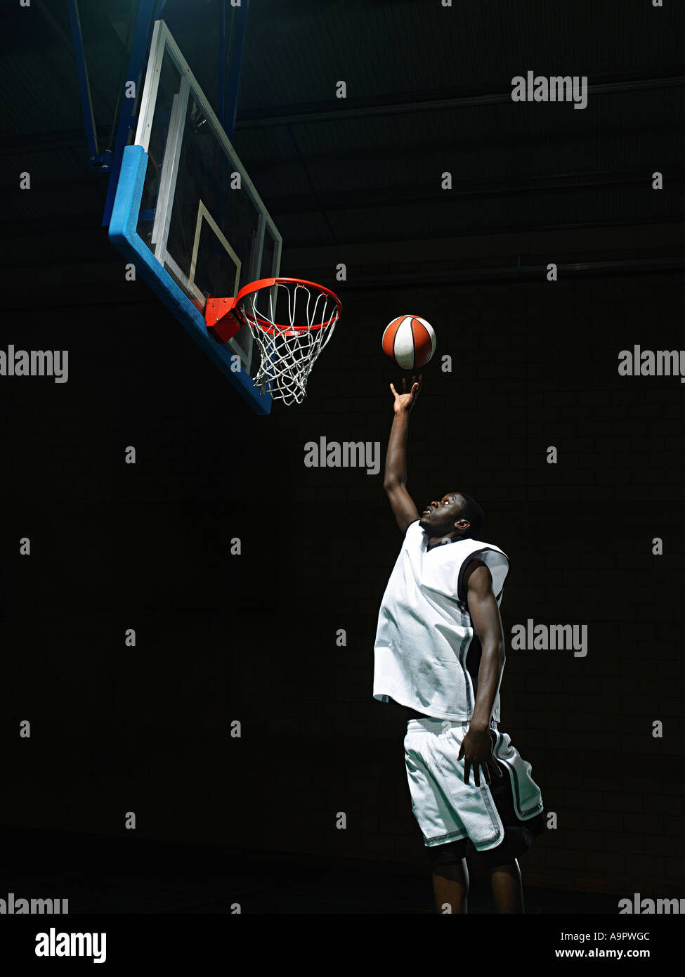 Giocatore di basket Foto Stock