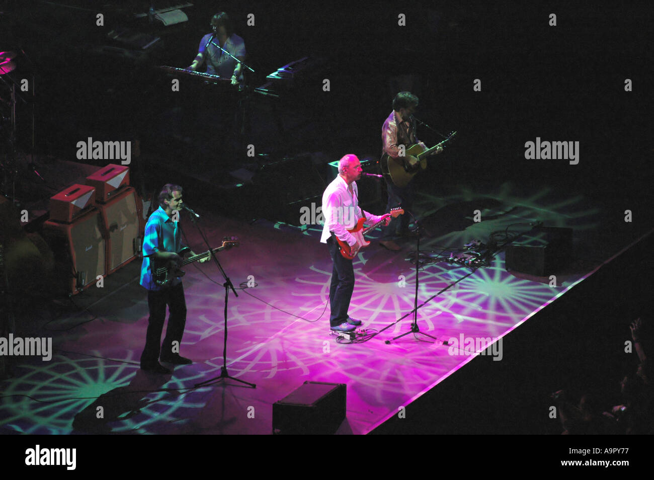 Mark Knopfler in concerto Foto Stock