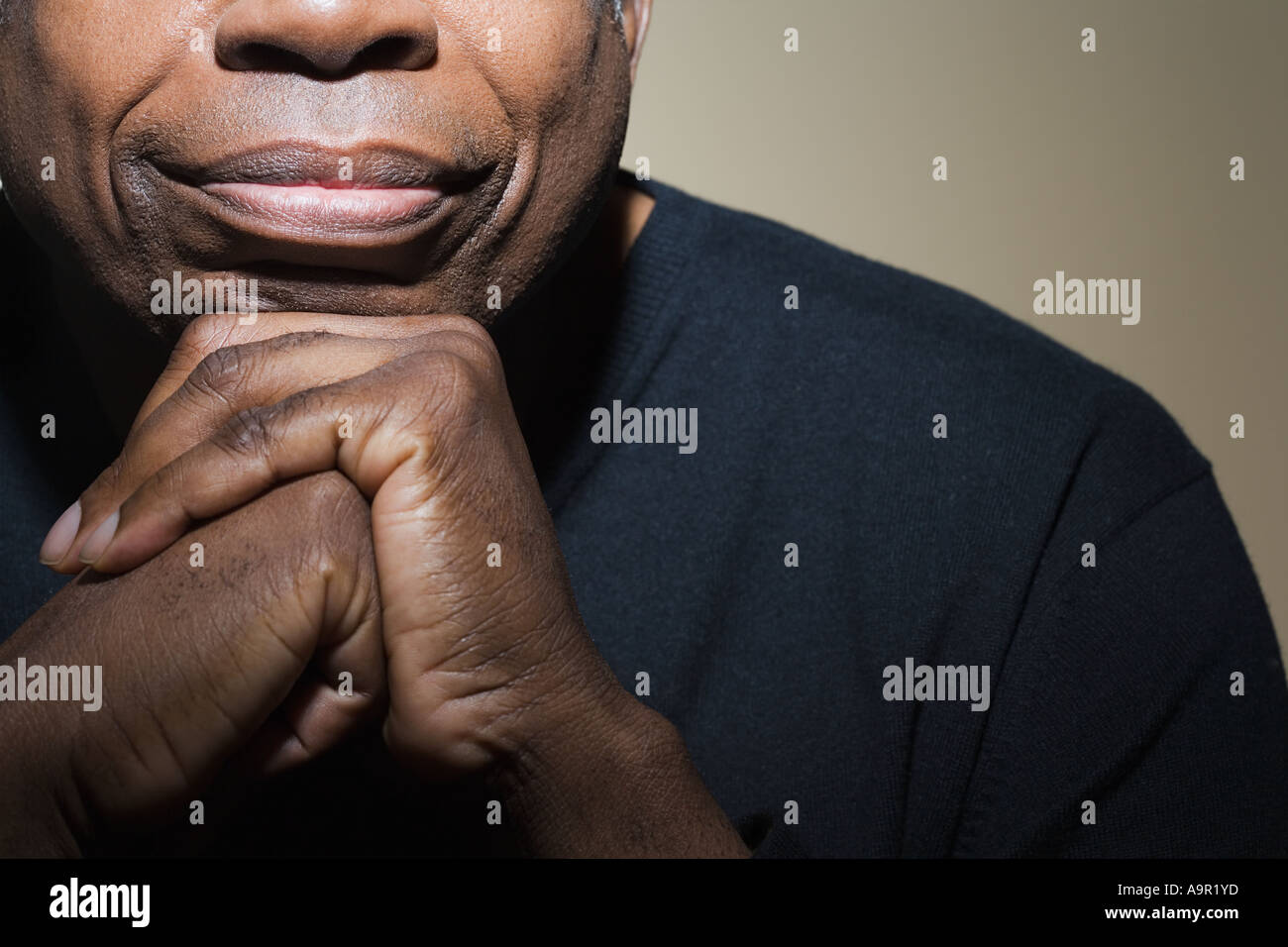 Coppia African American uomo Foto Stock