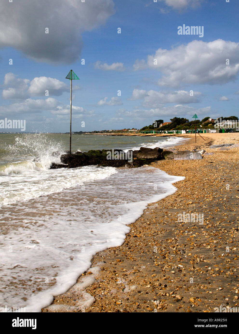 Lee on Solent la spiaggia, Hampshire, Inghilterra Foto Stock