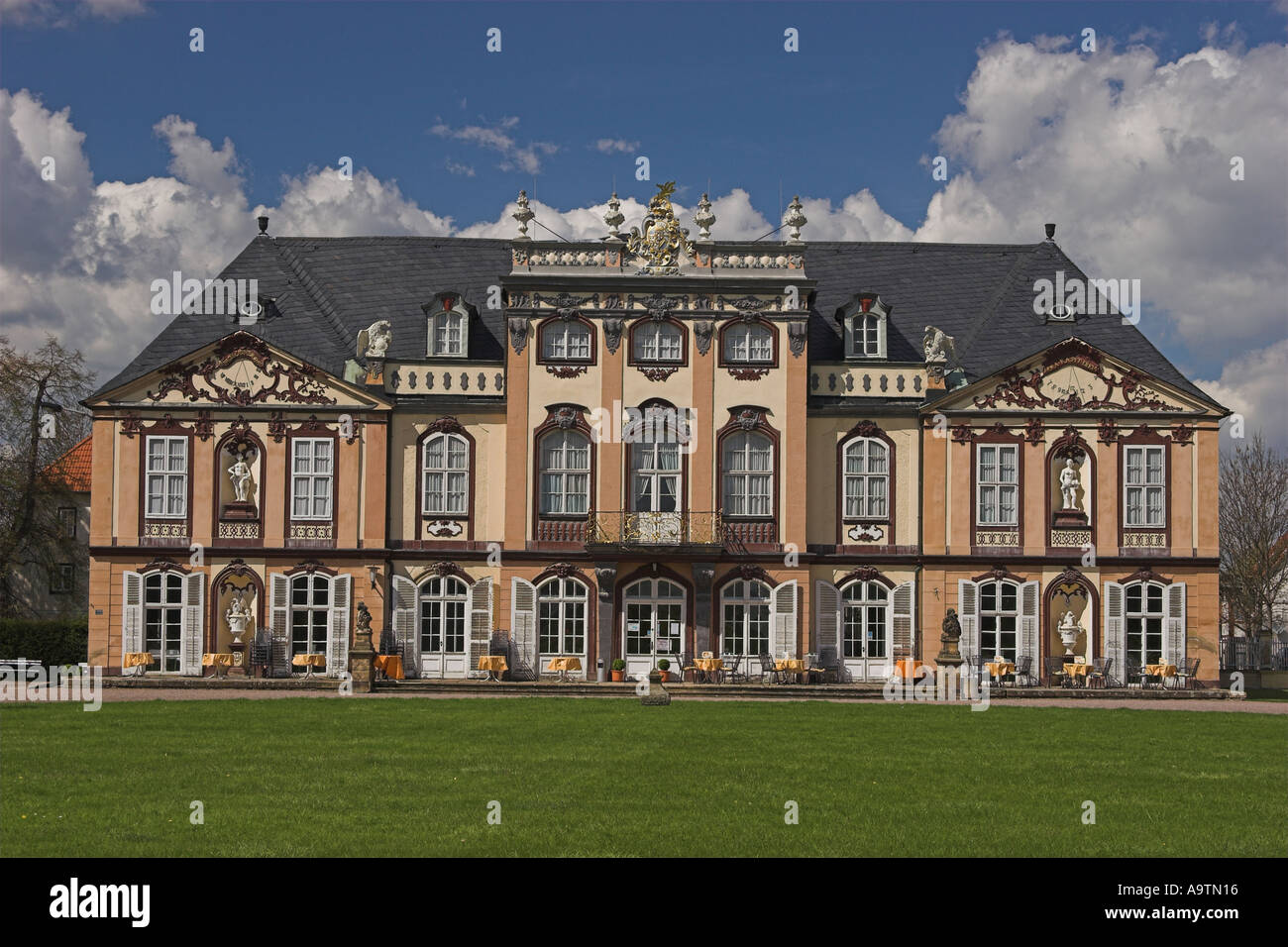 Schloss Molsdorf in Turingia Germania Foto Stock