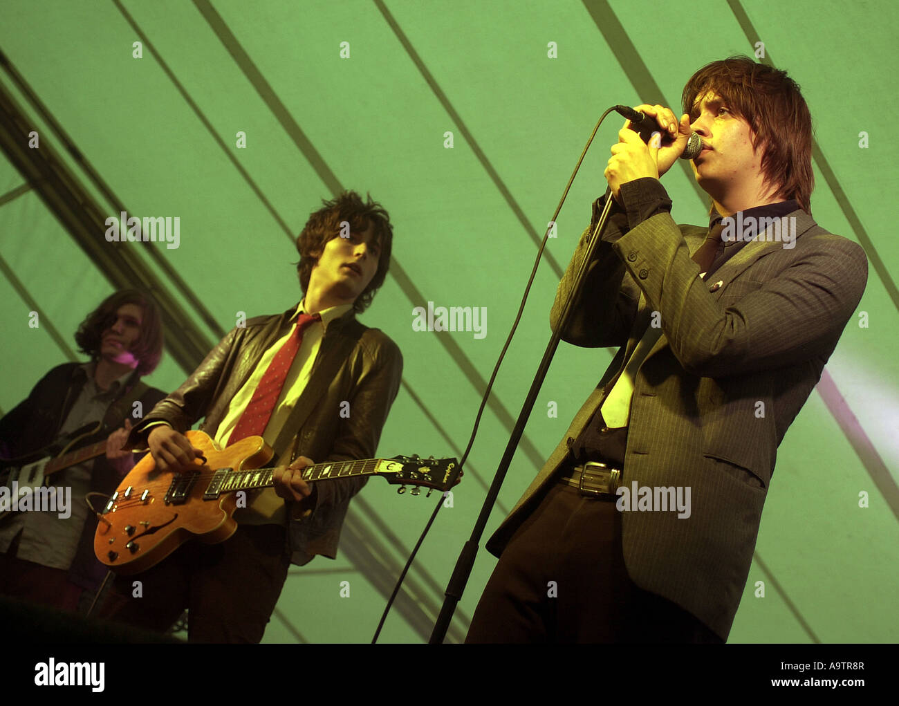 STROKES - gruppo statunitense a Rotterdam nel 2001 Foto Stock