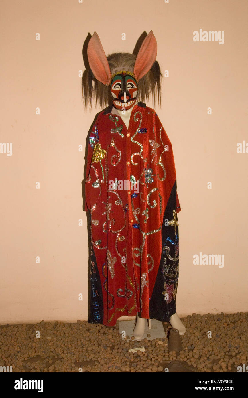 Fancy Dress utilizzata durante il São João festival nel giugno São Luis in Brasile Foto Stock