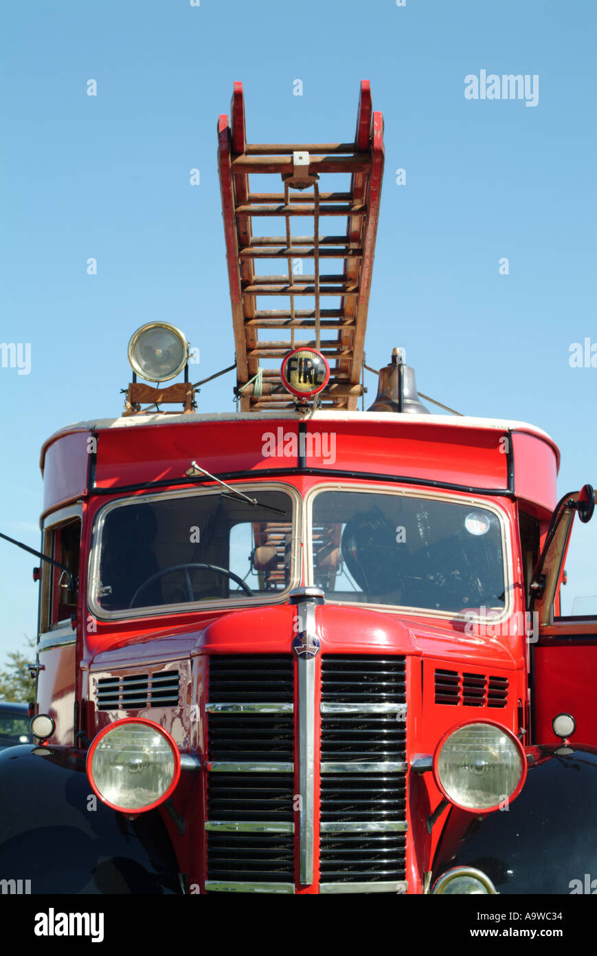 Classic Bedford motore Fire Foto Stock