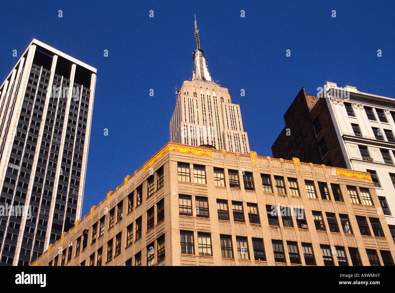 New York City Midtown Manhattan Empire State Building Foto Stock