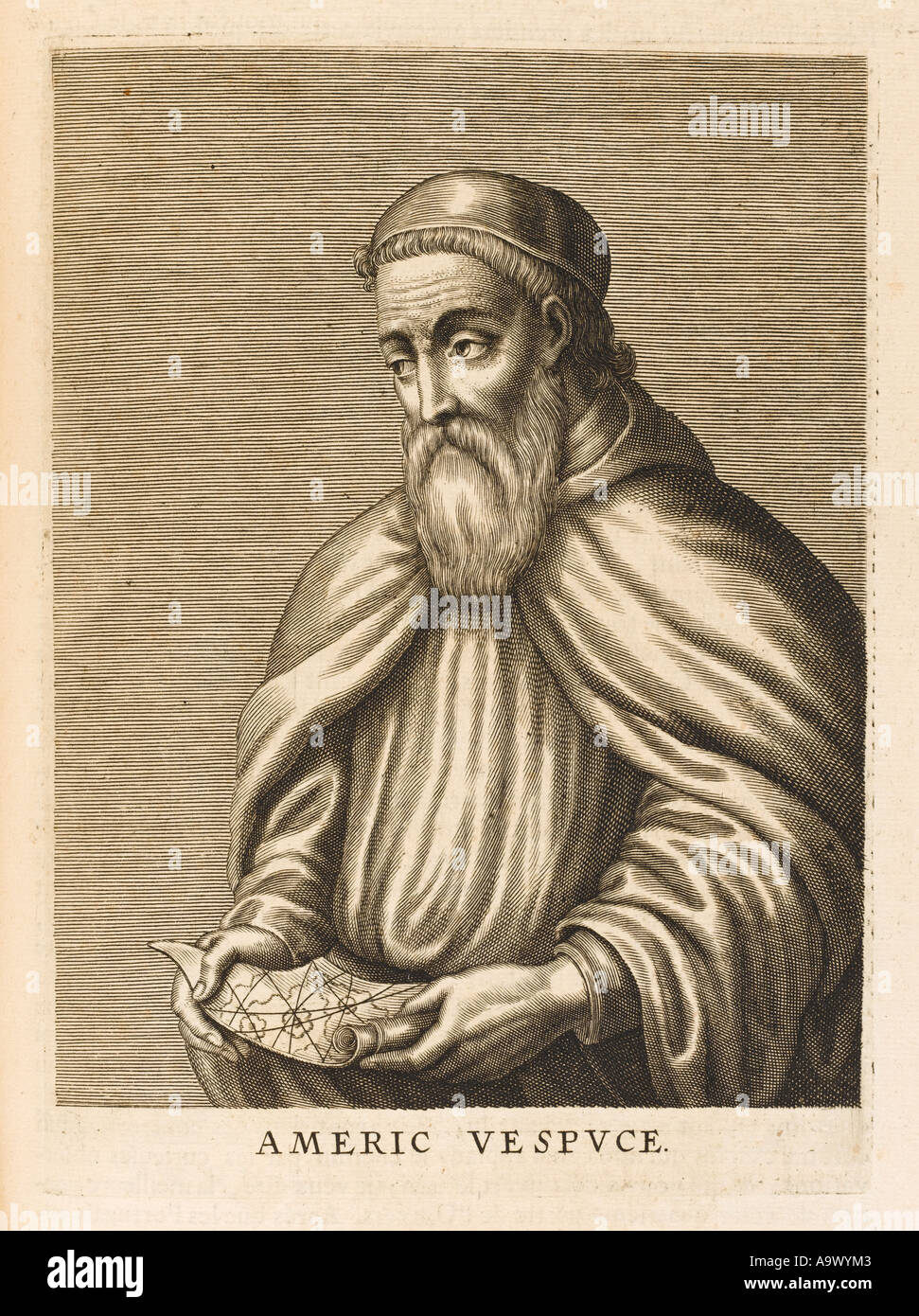 Amerigo Vespucci Foto Stock