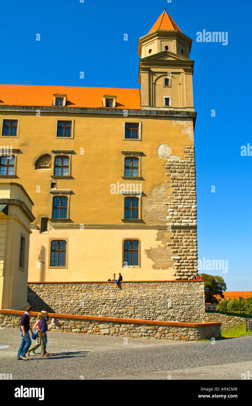 Hrad il castello di Bratislava motivi Slovacchia UE Foto Stock