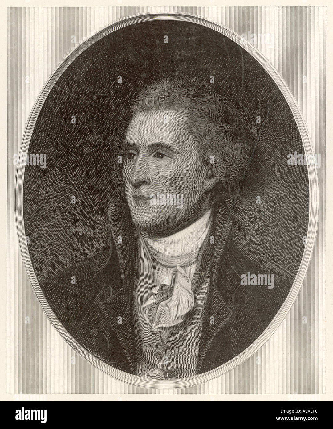 Thomas Jefferson Peale Foto Stock