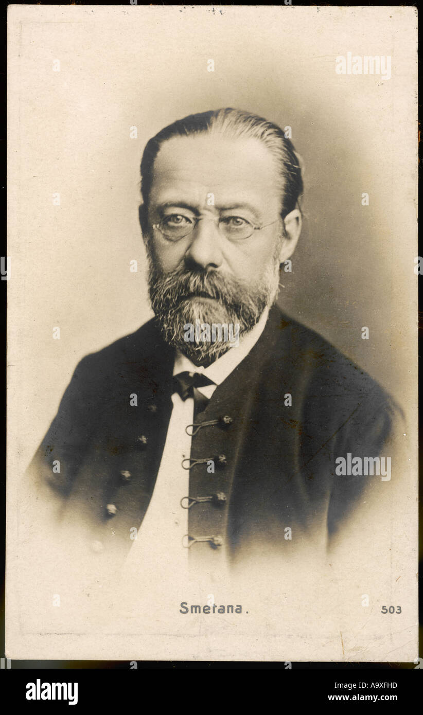 Bedrich Smetana foto Foto Stock