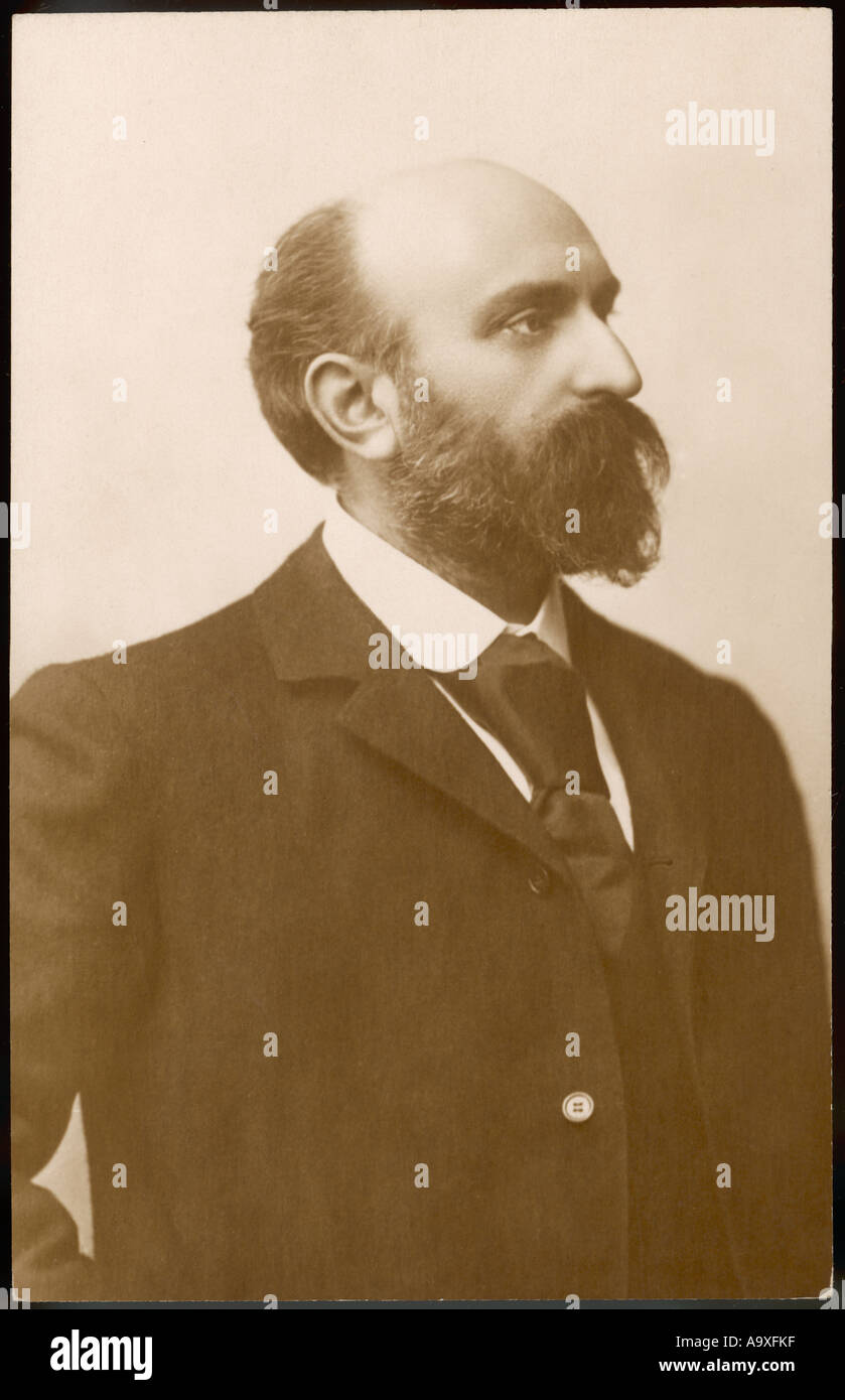 Ernest Chausson Pcard Foto Stock