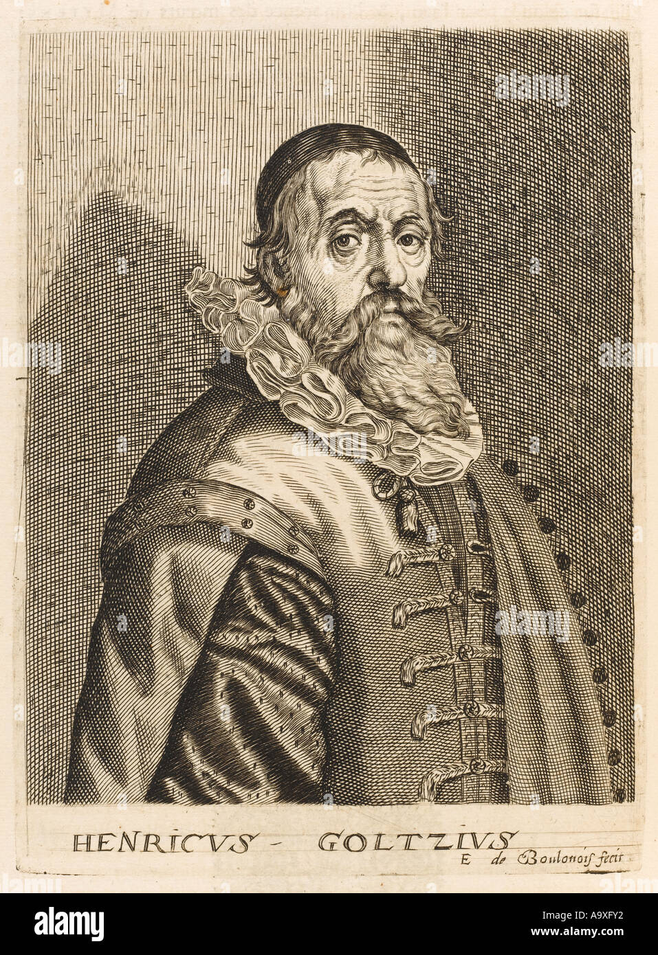 Hendrik Goltzius Boulono Foto Stock
