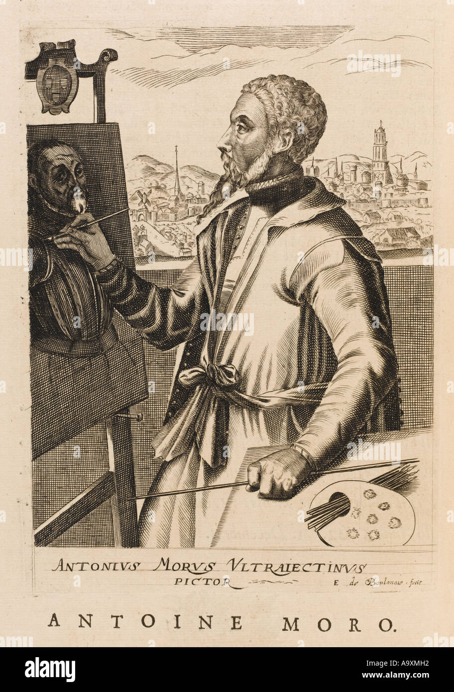 Sir una più Boulonois Foto Stock