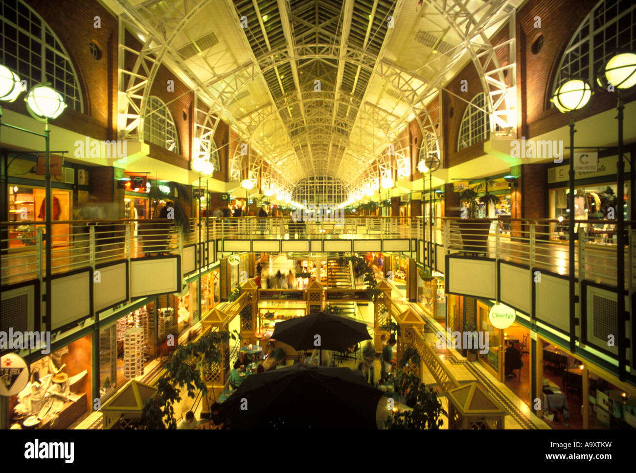 VICTORIA WHARF CENTRO COMMERCIALE VICTORIA ALFRED WATERFRONT Città del Capo SUD AFRICA Foto Stock