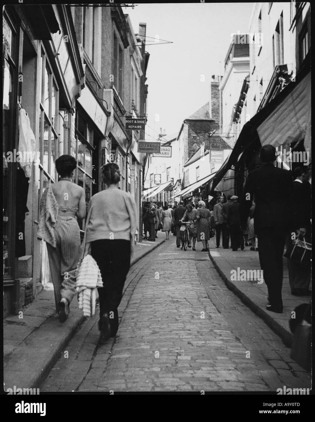Folkestone High St Foto Stock