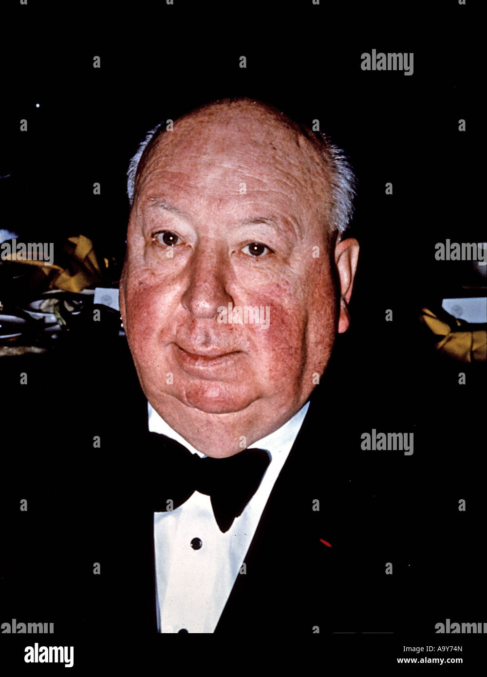 ALFRED HITCHCOCK - REGNO UNITO produttore cinematografico e regista Foto Stock