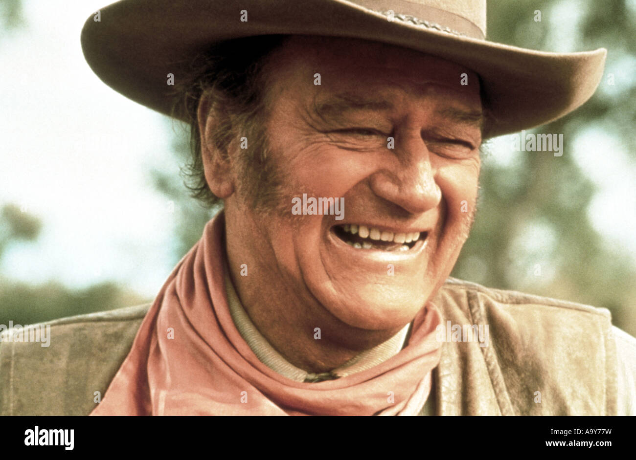 JOHN WAYNE - noi attore di cinema Foto Stock