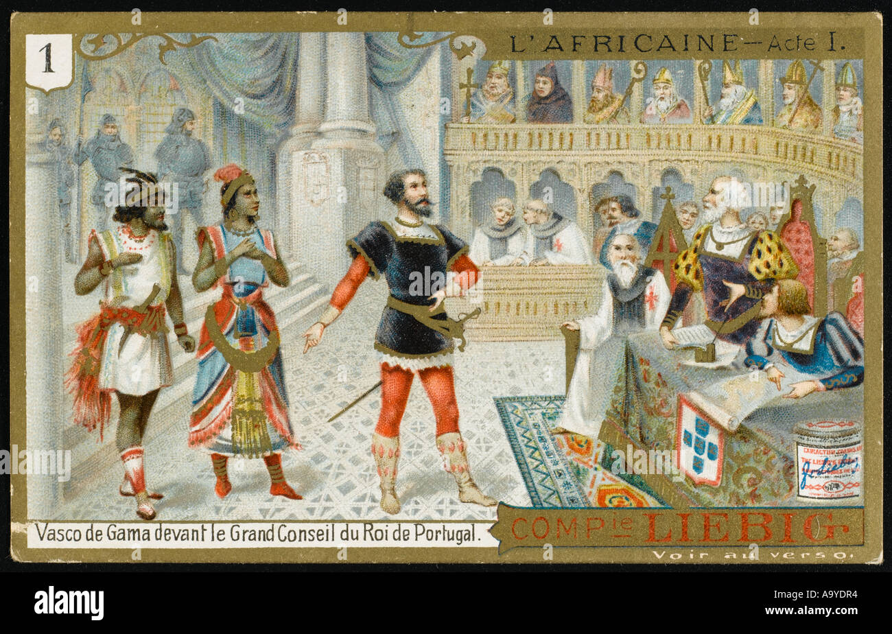 Meyerbeer Africaine Lib1 Foto Stock