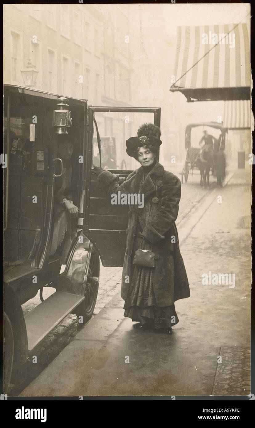 Emmeline Pankhurst Foto Stock