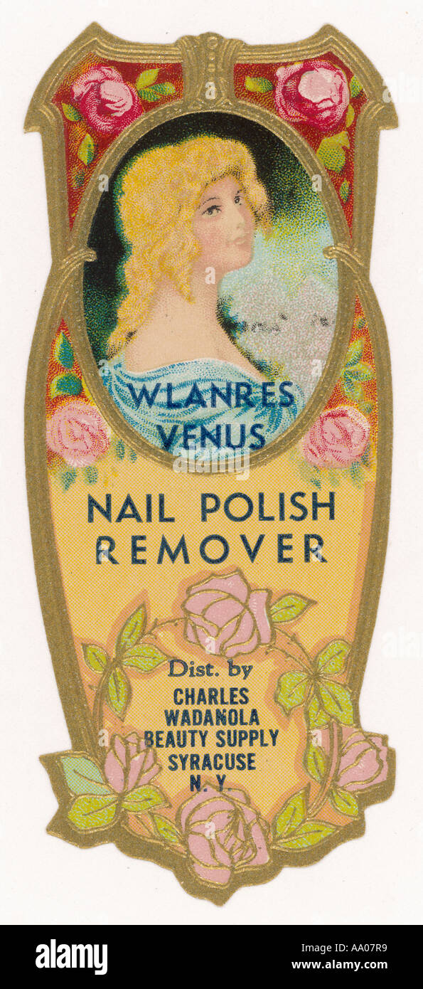 Nail Polish Remover Foto Stock