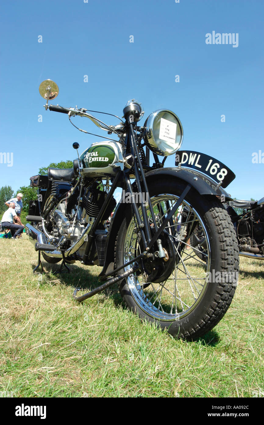 Royal Enfield modello K 1936 976cc motociclo Foto Stock